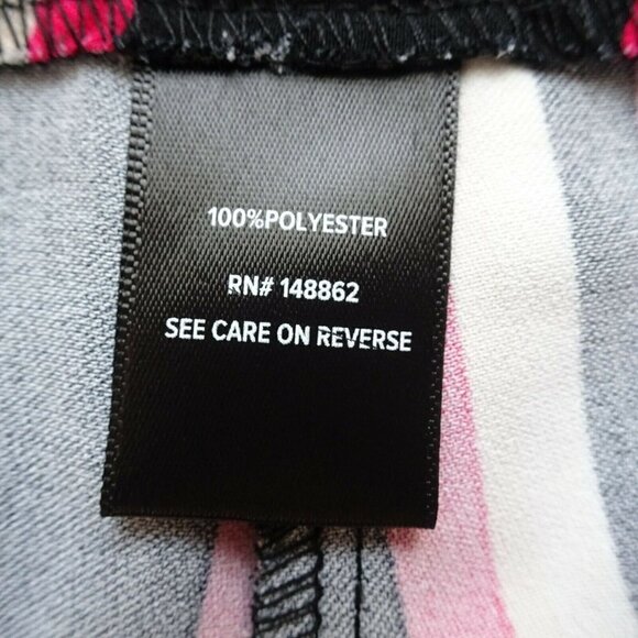 Torrid Women's Paperbag Shorts Waist Tie Belted Stripes Pink Multicolor Plus 18 - Picture 12 of 12